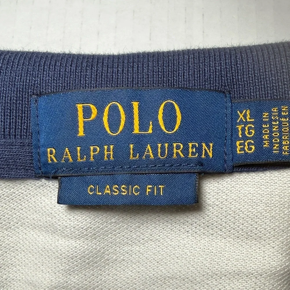 Polo Ralph Lauren Men's Mesh Yacht Club Polo Shirt XL Classic Fit